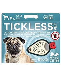Tickless Pet Beige à pile

