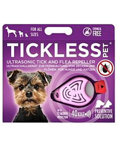 Tickless Pet Rose à pile


