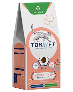 Tonivet Gatto Adulto Sterilizzato Salmone 6 kg