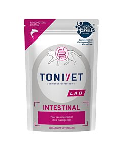 Tonivet Lab Intestinal : aliment humide pour chat favorisant une digestion saine.