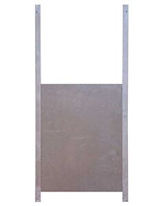 Trappe de sortie aluminium pour poulailler L- La Compagnie des Animaux