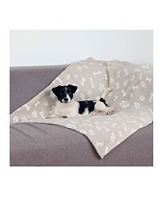 Trixie Couverture Kenny 75 × 100 cm beige - La compagnie des animaux