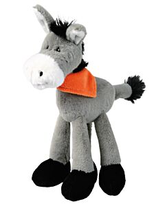 Trixie Âne en Peluche avec foulard 24cm chien - La Compagnie des Animaux