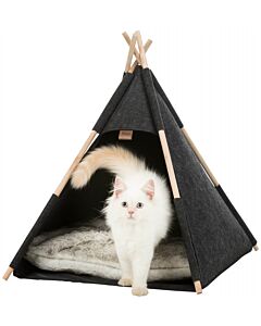 Trixie Abri Tipi pour chat 55 × 65 × 55 cm - La Compagnie des Animaux