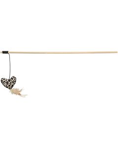 Trixie Canne à pêche Cœur pour chat 50 cm