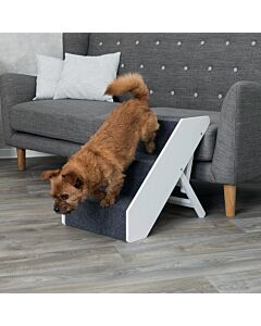 Trixie Escalier en MDF et feutre 40 × 67 cm - La Compagnie des Animaux (2)