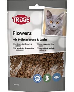 Trixie Flowers à la poitrine de poulet et au saumon 50 g