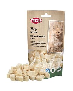 Trixie Freeze Dried carne di pollo formaggio gatto 25 g