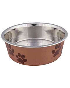 Trixie Ciotola in acciaio inossidabile per cane e gatto 0,8 L
