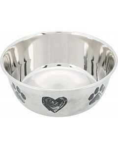 Trixie Gamelle en acier inox pour chien 2 l - La Compagnie des Animaux
