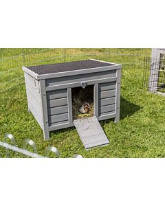Trixie Maison pour petits animaux gris 42 × 43 × 51 cm