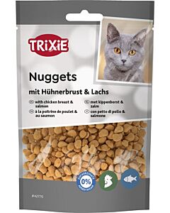 Trixie Nuggets à la poitrine de poulet et au saumon 50 g