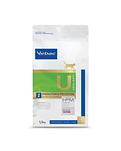 Virbac Veterinary HPM Urology Dissolution & Prevention chat 1.5 kg - La Compagnie des Animaux