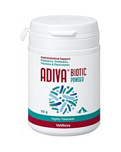 VetNova Adiva Biotic Poudre Probiotique 30 g