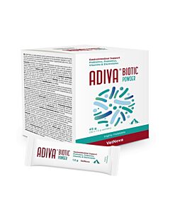 VetNova Adiva Biotic Poudre chat et chien 30 x 1.5 g