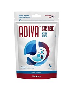 VetNova Adiva Gastric Dog M & L 30 chews