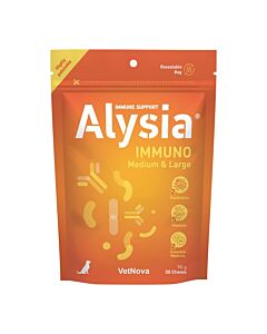 VetNova Alysia Immuno Moyens et Grands Chiens 30 Chews