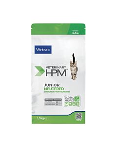 Virbac Veterinary HPM Junior Neutered Cat 1.5 kg- La Compagnie des Animaux
