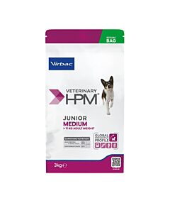 Virbac Veterinary HPM Junior Special Medium Dog 3 kg- La Compagnie des Animaux