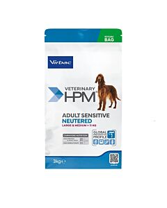 Virbac Veterinary HPM Neutered Sensitive Digest Large & Medium Dog 3 kg