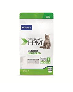 Virbac Veterinary HPM Senior Neutered Cat 3 kg- La Compagnie des Animaux