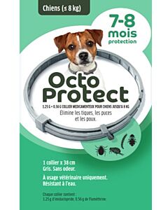 Octoprotect Collare Antiparassitario Cani Piccoli < 8 kg