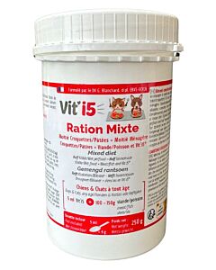 VIT'I5 Rouge poudre chat, chien et furets 250 g