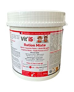 VIT'I5 Rouge poudre chat, chien et furets