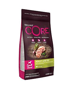 Wellness CORE Low Fat Petit chien dinde 1,5 kg