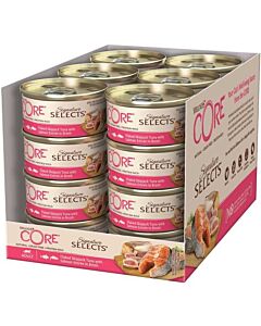 Wellness Core Signature Selects gatto tonno salmone 24 x 79 g