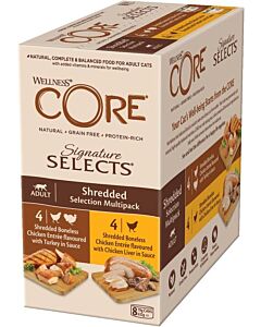 Wellness Core Signature Selects Multipack gatto 8 x 79 g