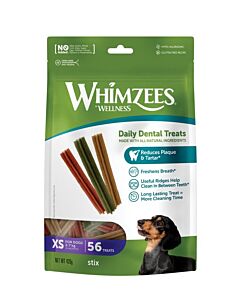 Whimzees Friandise Végétale Stix chien XS x56
