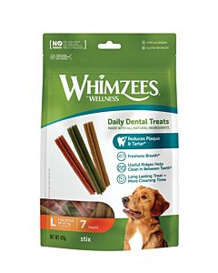 Whimzees Friandise Végétale Stix chien L x7
