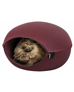 Zolux Cuccia a cupola Louna 2 in 1 bordeaux per gatto