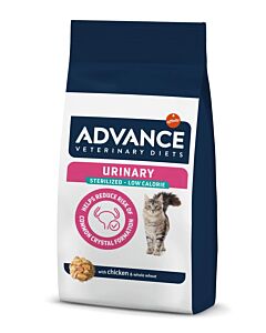 Advance Veterinary Diets Chat Stérilisé Urinary Low Calorie - La compagnie des animaux