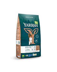 Yarrah Bio Sans Blé Poulet et Poisson Chat Adulte et Chaton 6 kg

