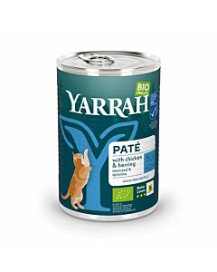Yarrah Bio Pâtée au Poisson MSC Sans céréales Chat 12 x 400 g

