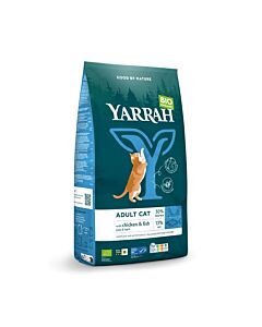 Yarrah Bio Poulet et Poisson MSC Chat Adulte 2.4 kg

