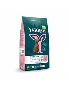 Yarrah Bio Croquettes Sensitive au poulet pour chien 2 kg- La Compagnie des Animaux