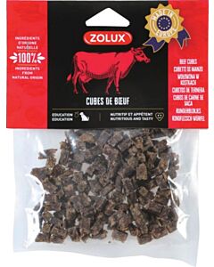 Zolux Friandises cubes bœuf chien 100 g