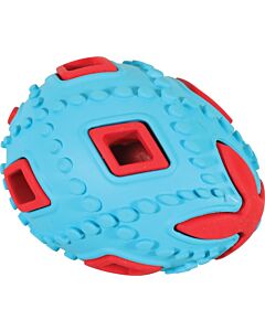 Oeuf distributeur de friandises Zolux 8 cm pour chien, jouet interactif stimulant l’activité et l’intelligence.
