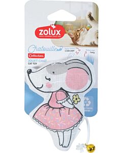 Zolux Jouet souris tutu pour chat 11 cm