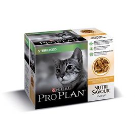 Purina Proplan Cat Nutrisavour Sterilised Pollo 10 bustine 85 g