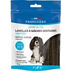 Francodex Lamelle Igiene Dentali vegetali da masticare Cane S x15