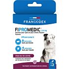 Francodex Fipromedic 134 mg Spot On chien x2