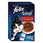 Felix Soup selezione Campagna per Gatto 6 x 48 g