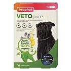 Beaphar VetoPure collare Cane Repellente Antiparassitario e Riflettente
