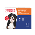 Clément Thékan Fiprokil Cane 40-60 kg 4 pipette