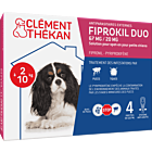 Clément Thékan Fiprokil duo Cane 2-10 kg 4 pipette