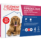 Clément Thékan Fiprokil duo Cane 20-40 kg 4 pipette